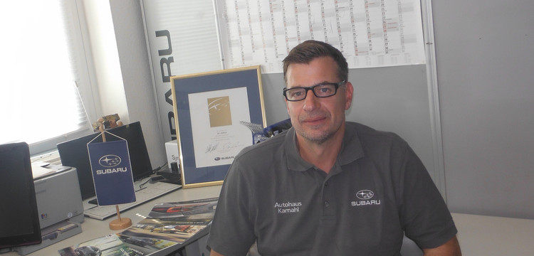Mike  Becker, Subaru-Verkäufer, GW-Verkauf
